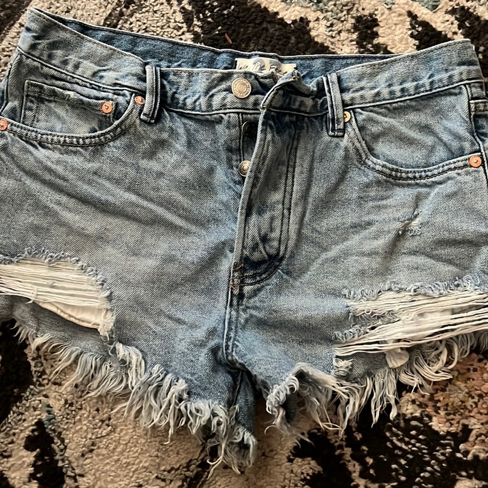 We the free Jean shorts